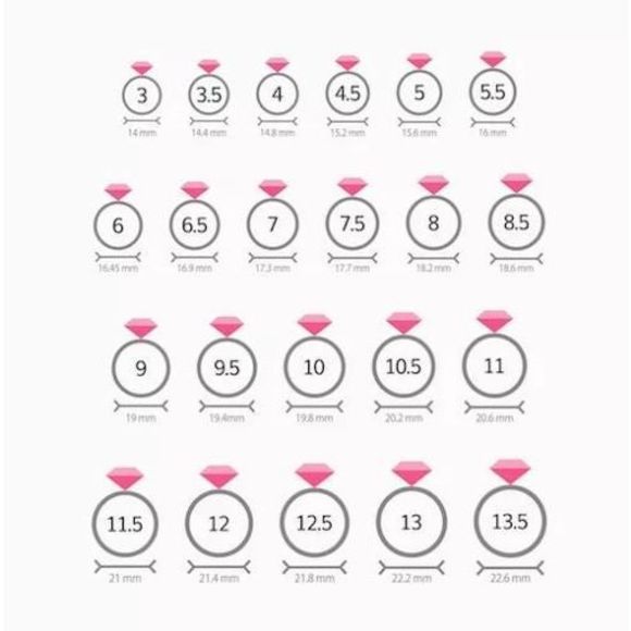 Cubic Zirconia Evil Eye Ring - Picture 4 of 5